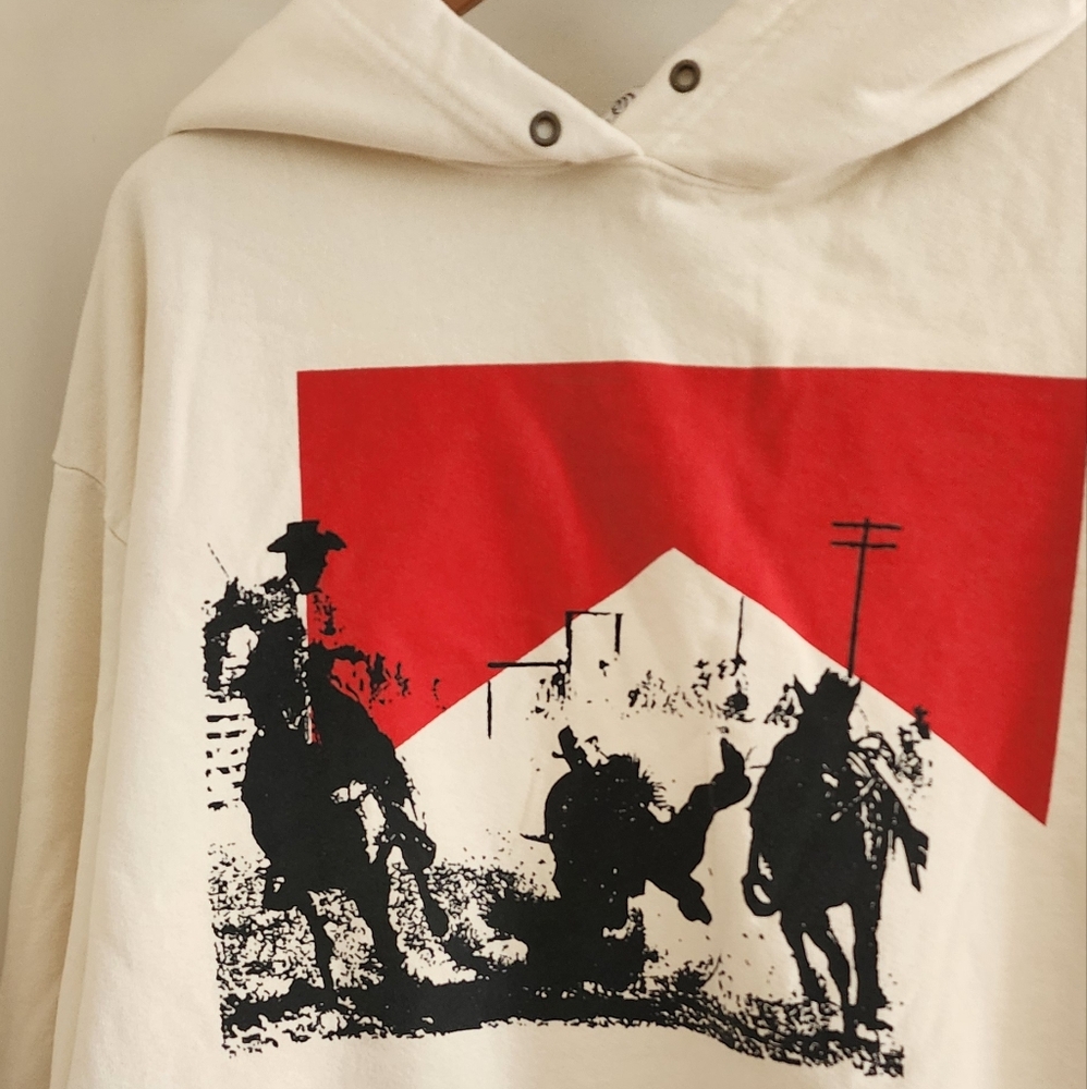 One Of These Days Men's  Hoody Ivory New 2xl sweatshirt